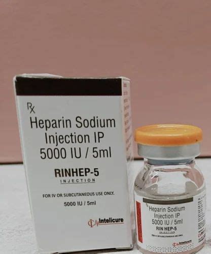 Heparin Sodium 5000 Iu at best price in Baddi by Torso Healthcare | ID: 2850839450491