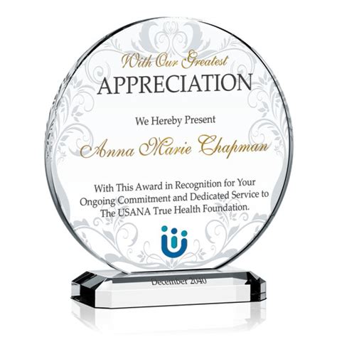 Appreciation Plaque Wording Ideas | DIY Awards