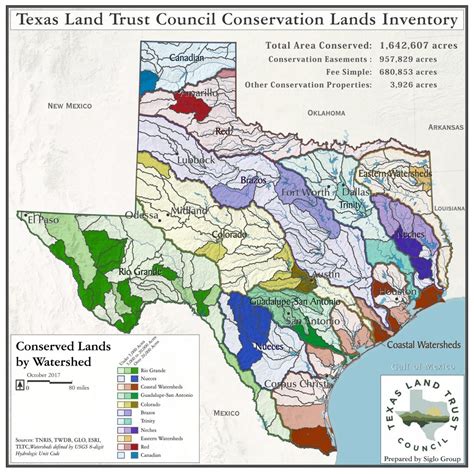 Conservation Lands Inventory – Texas Land Trust Council