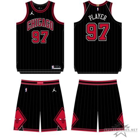 Chicago Bulls Uniform - Alternate Uniform - National Basketball ...