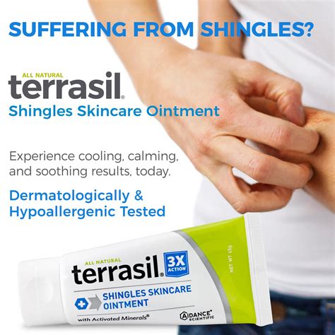 Shingles Treatment Cream - 3X Triple Action Patented Natural Formula ...