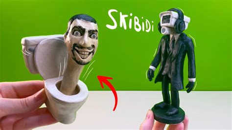 Making Skibidi Toilet and Cameraman with Clay YouTube Channel DaFuq ...