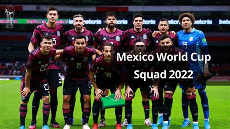 Mexico World Cup Squad 2022: Mexico team Final Roster