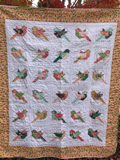 Bird Quilt Pattern Early Bird Quilt Top – Quilt Pattern Ideas