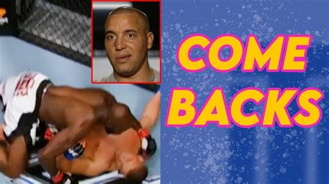 UFC Fighters Re-Telling Some of the Greatest UFC Comebacks in History - YouTube