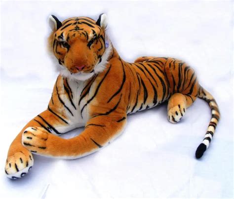 Free Sample Lifelike Animal Plush Tiger Toy Toy Stuffed Promotional Tiger Best Made Toys Giant ...