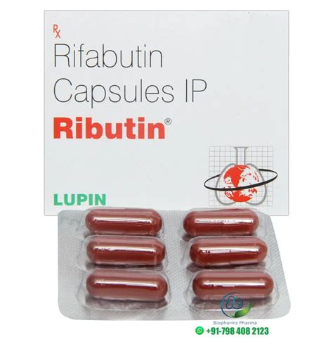 Rifabutin Capsule - Mycobutin Latest Price, Manufacturers & Suppliers