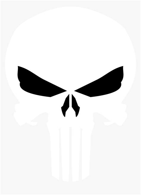 Punisher Skull Logo Png, Transparent Png - kindpng