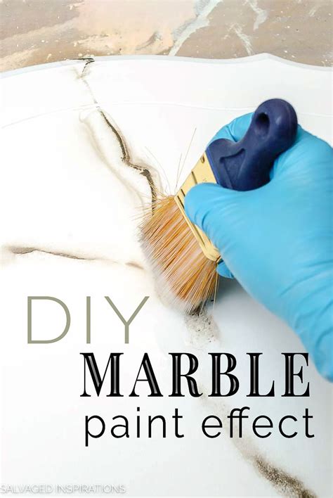 How to Paint Marble on Wood Easy - Mora Womagranart