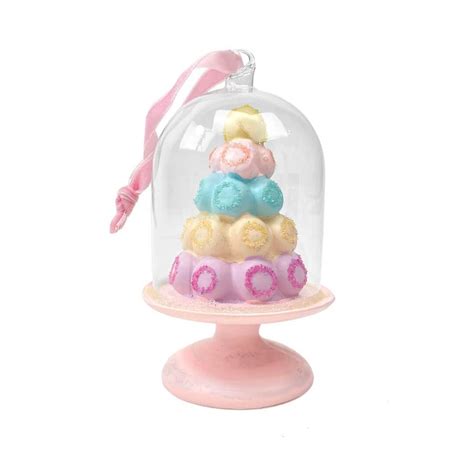 Pastel Macaron Tower Ornament 5.5" Christmas Inspo, Holiday Decor ...