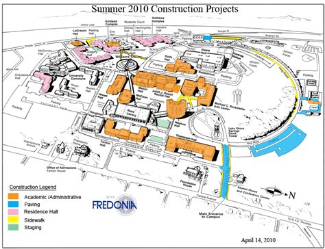 Construction Maps | Fredonia.edu