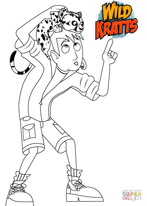 Printable Wild Kratts Coloring Pages