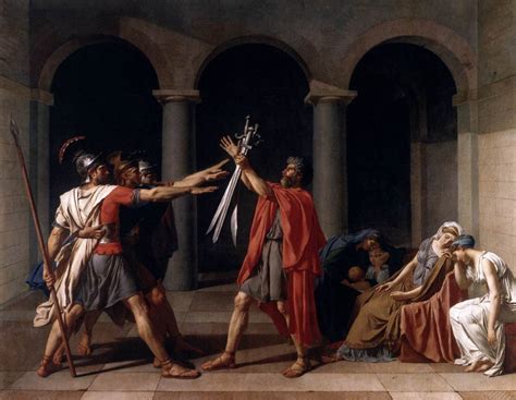 ArtMastered — Jacques-Louis David, The Oath of the Horatii,...