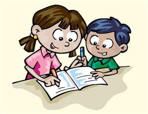 Children Writing Cartoon - ClipArt Best