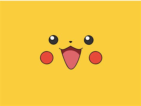 pokemon, Video, Games, Yellow, Pikachu, Faces, Simple Wallpapers HD ...