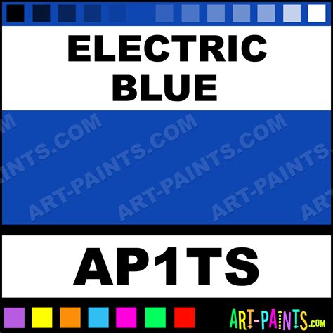 Electric Blue Ink Colors Tattoo Ink Paints - AP1TS - Electric Blue ...