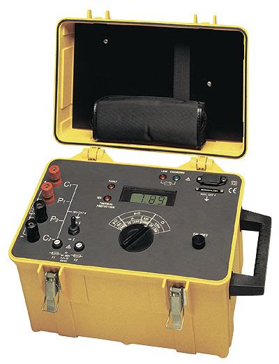 Digital Micro ohmmeter from Davis Instruments