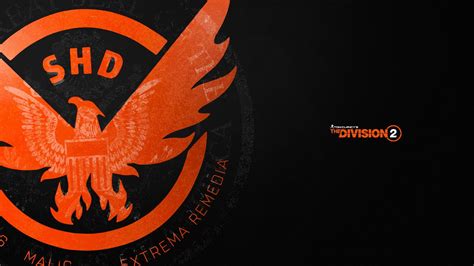 The Division 2 Logo Wallpaper