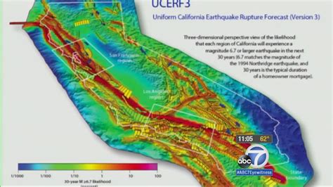 California Earthquake Risk Map 2022