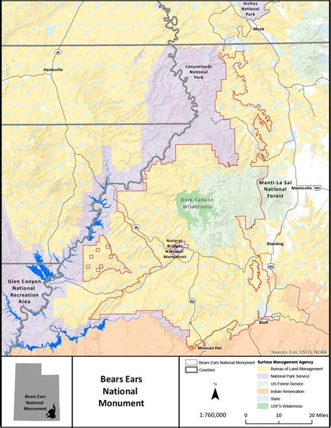 Bears Ears National Monument map – iRunFar