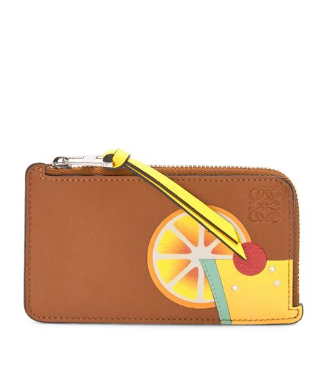 LOEWE x Paula's Ibiza Cocktail Coin Card Holder | Harrods US