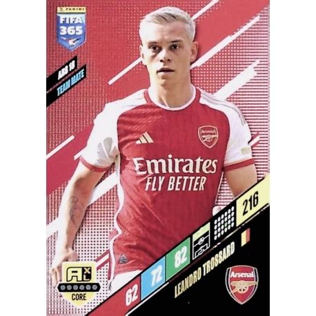 Sale Online Leandro Trossard Arsenal Panini Fifa 365 Adrenalyn XL 2024