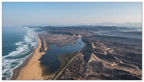 The Knysna Fire Aftermath, images from the sky one month later