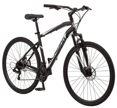 Schwinn Glenwood Hybrid Bike, 21 speeds, 700c wheel, black, mens style frame - Walmart.com