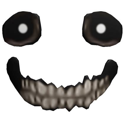 💀 Scary Grin Face (3D) 💀 | Roblox Item - Rolimon's