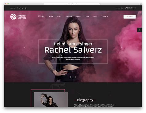 27 Best Responsive Music Website Templates 2020 - Colorlib