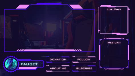 Twitch Tv Overlay Template