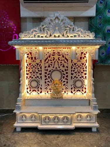 Designer Marble Home Temple, Pattern: Antique at Rs 131000 in Makrana | ID: 21098000048