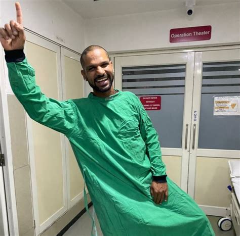 Shikhar Dhawan Gets Injured, Spreads Happiness In The Hospital