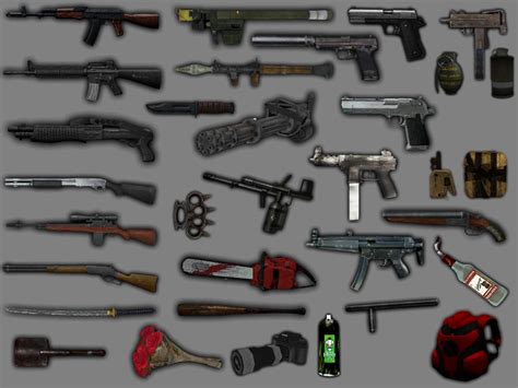 New Weapon Pack for GTA San Andreas