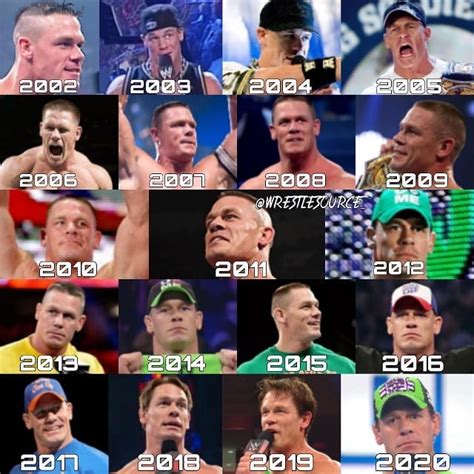 Evolution of John Cena(2002-2020)♥️🔥 : r/WWE