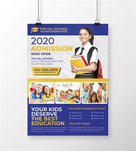 School Education Flyer Templates on Student Show