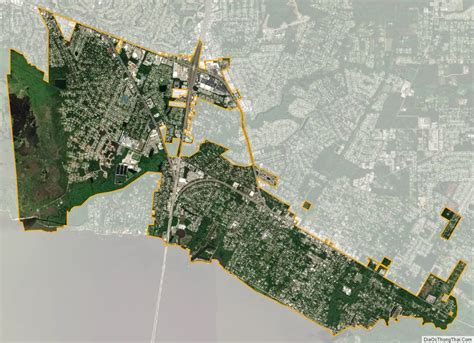 Map of Mandeville city - Thong Thai Real