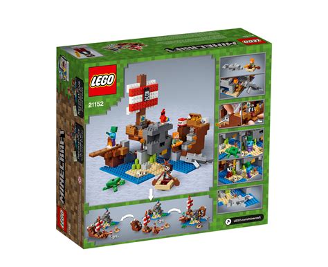 LEGO® 21152 The Pirate Ship Adventure Minecraft™ | Catch.com.au