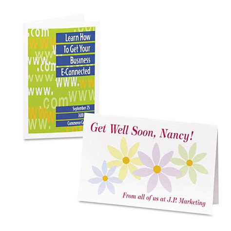 AVE3265 | Avery® 3265 Half-Fold Greeting Cards with Matching Envelopes ...