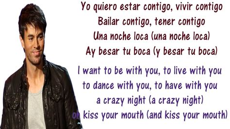 Enrique Iglesias - Bailando - Lyrics English and Spanish - Dancing - Translation & Meaning ...