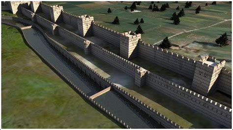 Theodosian Walls. Probably one of the most formidable defensive ...