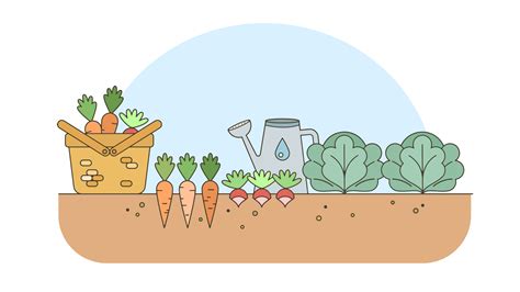 Vegetable Garden Clipart Border | Fasci Garden