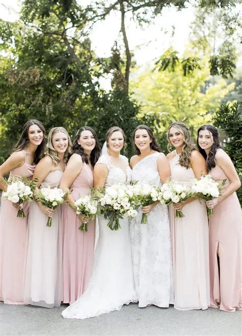 Subtle Blush Color Palette Inspiration for Wedding Flowers