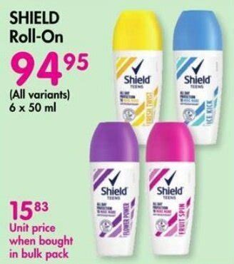 SHIELD Roll-On offer at Makro