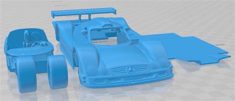 Mercedes Benz CLR 1999 - 3D Model - STL - 3D Printable Shop