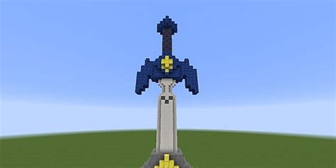 MASTER SWORD 3D BUILD Minecraft Map