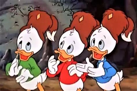 A weird fact about Donald Duck: his 3 nephews have different names all ...