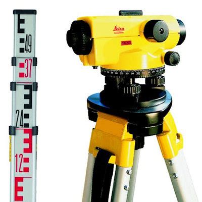 Surveying Equipment: Leica Runner 24 Automatic Level Package