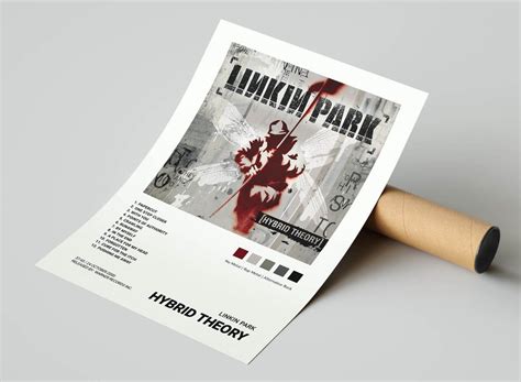 Linkin Park - Hybrid Theory Album Cover Poster | Architeg Prints