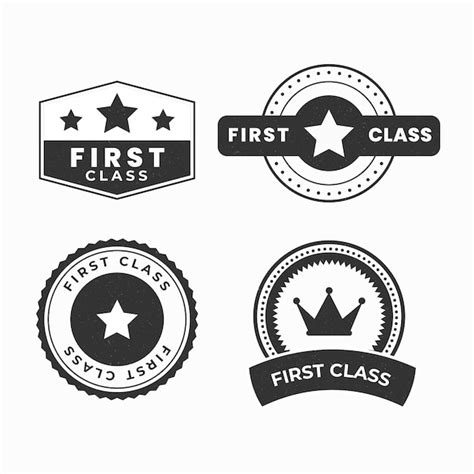 Free Vector | Flat design first class stamp collection